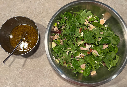 Apple Pecan Chopped Salad