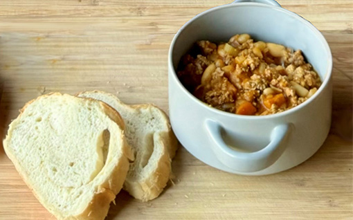 Hearty Turkey Pumpkin Chili