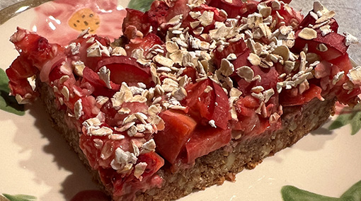 Strawberry Rhubarb Bars