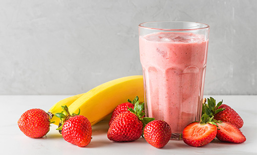 Strawberry Banana Protein Smoothie