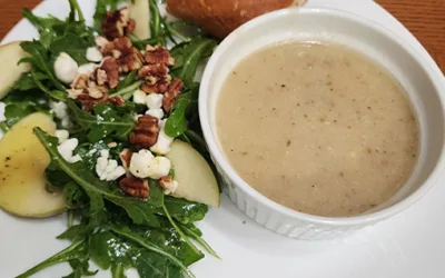 Loaded Pear & Potato Soup