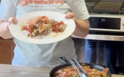 Rhubarb Salsa Chicken and Rice