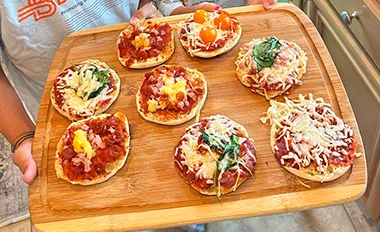 English Muffin Pizzas