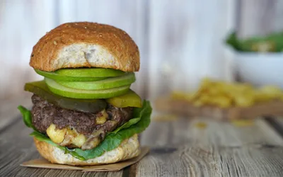 Burger with Flare