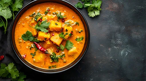 Indian Spiced Pumpkin Soup