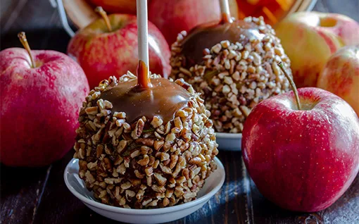 caramel apples