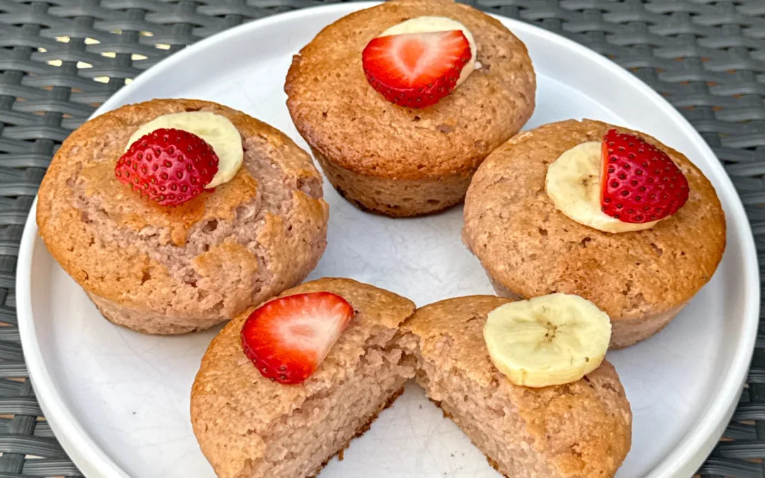 Strawberry Cheesecake Muffins